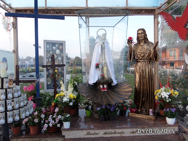 MADONNA del PERDONO di CAVARZERE (VE) con GINA MILAN di Codroipo (UD)  4  luglio 2015 - Pierina Gallina news